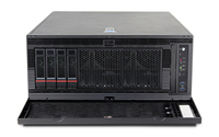 Serveur tour 4U 4 baies Hot Swap 8049ETX-04 avec backplane NVMe 12 Gb MINI SAS HD SGPIO-4+4 pour IA/Apprentissage profond/Calcul en nuage