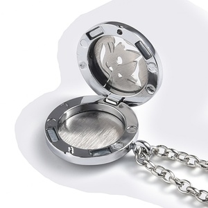จี้ล็อกเกตน้ำหอมสร้อยคอน้ำมันหอมระเหยผลิตจากโรงงานโดยตรง - Product Image 4