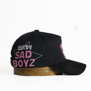 Casquettes Personnalisées Sombrero Dandy 5 Panneaux en Coton Dobby Premium, Casquette de Baseball avec Bordure en Daim et Motif Lettres - Product Image 2