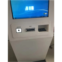 Selbstbedienungs-Interaktiver Touchscreen Flughafen Hotel Restaurant Check-in-Kiosk Passleser Kartenausgabe SDK-Zahlungssystem