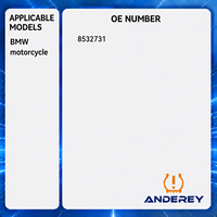 ANDEREY OE 8532731 pour BMW Capteur de pression des pneus TPMS, capteur TPMS, pièces automobiles