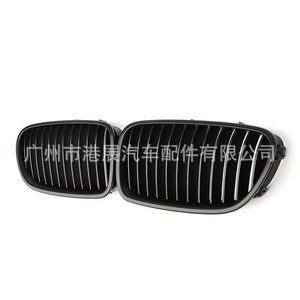 Calandre simple ligne noir mat BMW F10 pour pare-chocs Série 5 2010-2016, pièce en plastique ABS A F18 LK Y - Product Image 1