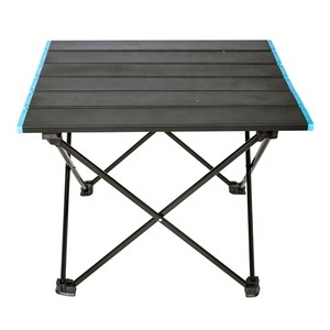 Tavolo <span class=keywords><strong>da</strong></span> picnic <span class=keywords><strong>da</strong></span> campeggio pieghevole <span class=keywords><strong>da</strong></span> <span class=keywords><strong>esterno</strong></span> leggero in alluminio a basso profilo piccolo - Product Image 1