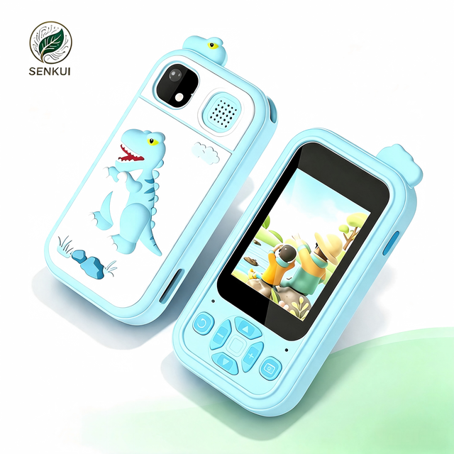 Factory Direct Mini Cute Electronic Phone Kids Toy Mobile Smart Cell Phone Smartphone Camera Video Support Children Phone