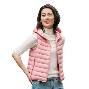 [TANBOER-TB200010] colete de enchimento para mulheres, colete de fábrica profissional muito agradável sem mangas personalizado de inverno