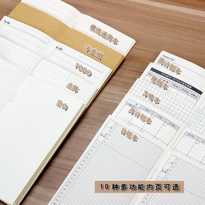 1 cuaderno de viaje inserta <span class=keywords><strong>A6</strong></span> manual insertos de repuesto de hojas sueltas doilies manual 36 hojas - Product Image 2