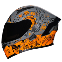 Casque de moto modulaire intégral pour homme et femme, avec visière double, Bluetooth intégré, pour la conduite hivernale