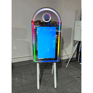 หน้าจอสัมผัสอัจฉริยะแบบอินเทอร์แอคทีฟขนาด 70 นิ้ว LED Frame Magic Mirror Photo Booth พร้อมกล้องและรีโมทคอนโทรล สำหรับขายส่งในสหรัฐอเมริกา - Product Image 1