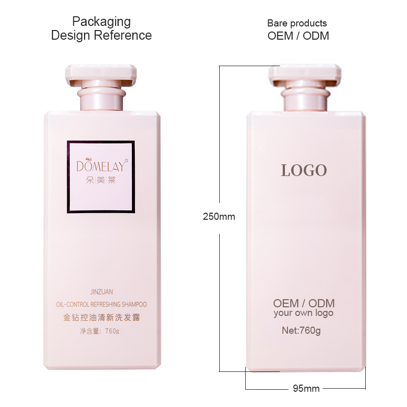 Domelay сульфат бесплатно пользовательский парфюмированный шампунь и кондиционер аромат масло контроль черный волос шампунь