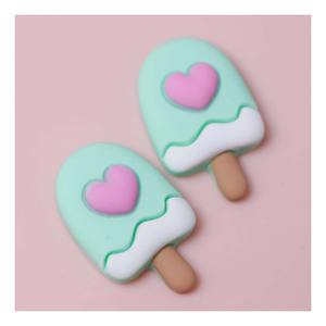 100 Pezzi Resina Alimentare Estiva: Coni <span class=keywords><strong>Gelato</strong></span>, Lecca-lecca, Gelati su Stecco, Resina Piatta per Fai da Te, Accessori per Capelli per Bambini, Decorazioni per Cover Telefono, Patch Artigianali - Product Image 6