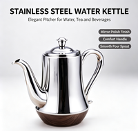 Bouilloire à eau chaude en acier inoxydable 304, idéale pour la maison, la cafétéria et les restaurants (pot à jus)