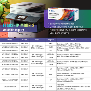 Cartouche de toner couleur <span class=keywords><strong>Zeco</strong></span> pour HP 410A CF410A, compatible avec les cartouches de toner HP de qualité supérieure - Product Image 4