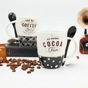 แก้วมักขนาด11ออนซ์พร้อมช้อนถ้วยชา<span class=keywords><strong>นม</strong></span>ช็อกโกแลตร้อนดีไซน์ใหม่ - Product Image 6