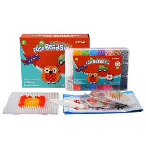 Hot sale 24 Color Perler EVA toys r us hama beads set of 5mm Hama Beads kit for kids DIY crafted