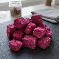 Gedroogde Zwarte Jamun Fruitblokjes, Natuurlijk Zoet en Pittig, Vacuüm Verpakt, Bulk Gedroogd Fruit Snack