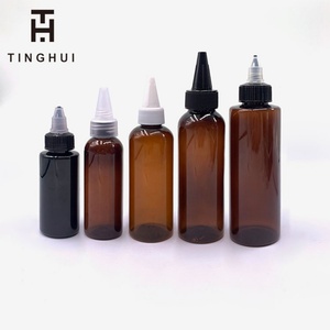 Empty Cosmetic Pet 120ml 150ml 100ml Plastic <b>Bottle</b> Hair Dye Squeeze <b>Bottles</b> for Hair Oil with Twist Top Cap - Product Image 1