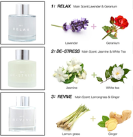 Diffuseurs d'ambiance pour la maison, coffrets cadeaux de diffuseurs à bâtonnets, 150 ml, huiles essentielles, diffuseur à bâtonnets aromatiques