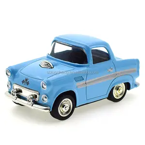 Jouet de voiture rétro 1:43 en métal, classique Fords Mini pull back en alliage modèle de voiture jouets