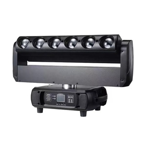 6X60W RGBW 4In 1 Đầu Lắc XY Hai Mặt + Đèn Chùm + Đèn Flash Nổ + Đèn Pha Di Chuyển LED DMX Vô Hạn XY - Product Image 2