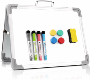Portable Foldable Mini Small Dry <b>Erase</b> Children Magnetic Desktop Writing Folding Whiteboard for Office Classroom - Product Image 1