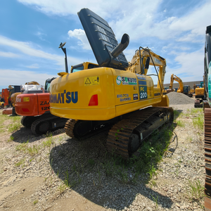 Excavadora de cadenas usada Komatsu PC200 de Japón, eficiente y duradera, excavadora hidráulica original importada, maquinaria de construcción - Product Image 1