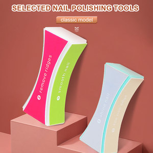 Professionnel coloré 4 voies <span class=keywords><strong>lime</strong></span> à <span class=keywords><strong>ongles</strong></span> tampons éponge bloc de polissage ponçage Art manucure outils brillant <span class=keywords><strong>ongles</strong></span> naturels - Product Image 2