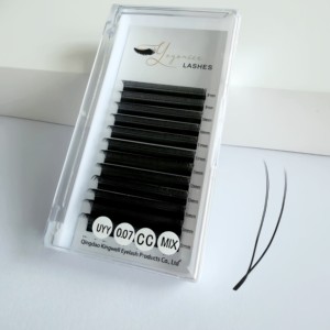 Extensions de cils <span class=keywords><strong>L</strong></span> <span class=keywords><strong>LU</strong></span> M Curl Volume, cils croisés en forme de fleur, cils en <span class=keywords><strong>U</strong></span>, Y, YY, 3D, 4D, 5D, 6D, cils en <span class=keywords><strong>U</strong></span> - Product Image 3