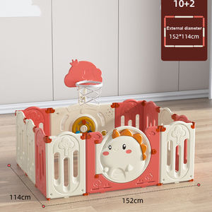 <span class=keywords><strong>Parc</strong></span> de jeu domestique de haute qualité avec cerceau de basket-ball Clôture de sécurité pour aire de jeux intérieure pour <span class=keywords><strong>bébé</strong></span> Clôture de sécurité bon marché pour les tout-petits - Product Image 6