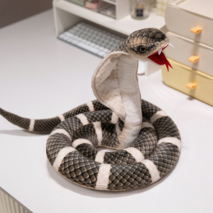 Bán buôn nhà sản xuất vui sáng tạo đồ chơi mô phỏng con rắn đồ chơi sang trọng - Product Image 4