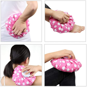Bolsa de Hielo Reutilizable para Lesiones, Bolsa de Agua Caliente para Terapia de Frío y Calor y Alivio del Dolor con Funda, Elástica, Transpirable y Antiderrames - Product Image 4