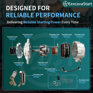 ชุดมอเตอร์สตาร์ท EexcavaStart 24V 41MT 11KW หมุนตามเข็มนาฬิกา รุ่น D6M อะไหล่ทดแทนใหม่ สำหรับเครื่องจักรหนัก รับประกัน 1 ปี - Product Image 4