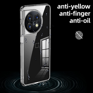 Funda Transparente para OnePlus 11 11R, Funda Protectora de Gel de Goma TPU con Parte Trasera Rígida para OnePlus <span class=keywords><strong>Ace</strong></span> 2 10 <span class=keywords><strong>Pro</strong></span> <span class=keywords><strong>10T</strong></span> <span class=keywords><strong>One</strong></span> <span class=keywords><strong>Plus</strong></span> <span class=keywords><strong>Ace</strong></span> <span class=keywords><strong>Pro</strong></span> Nord2 - Product Image 3