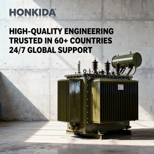 Transformador Trifásico Sumergido en Aceite Shandong Honkida de 630KVA 1000KVA, 50/60Hz SZ11, Entrada de 110kV, Distribución en la Red <span class=keywords><strong>NEPA</strong></span> de Nigeria - Product Image 5