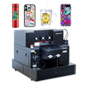Impresora UV Plana Colorsun, Impresora UV de Inyección de Tinta para 3 Fundas de Teléfono Móvil, Fundas de Teléfono, Acrílico, Golf - Product Image 1