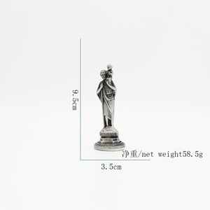 Articoli religiosi forniture vergine maria Guadalupe Fatima Figurine auto decorazione Desktop ornamenti artigianali - Product Image 6
