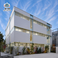 Bâtiment préfabriqué moderne à plusieurs étages en structure légère en acier, construction de bureaux préfabriqués, d'appartements et d'hôtels