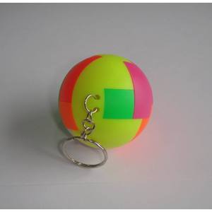 Puzzle en forme de boule solide de 4.8cm, matériau Ps, porte-clés inclus, jouet éducatif pour enfants de 2 à 4 ans, unisexe - Product Image 5