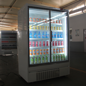 Commercial Optional 2/3/4 Glass Door Display Cabinet Upright Freezer Refrigerator <b>Fridge</b> DDU <b>Fridge</b> Freezer DDU - Product Image 3