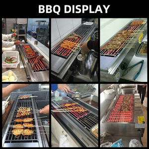 Las Mejores Parrillas Eléctricas Comerciales Sin Humo para Restaurantes y Uso en la Calle, Nuevas Tendencias 2025, para Kebab y Pescado, Voltaje 220v - Product Image 3