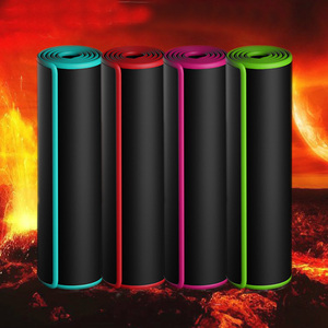 Cao Su Fitness Pilates NBR Yoga <span class=keywords><strong>Mat</strong></span> Biểu Tượng Tùy Chỉnh Thân Thiện Với Môi Tự Nhiên 10 Mét - Product Image 2