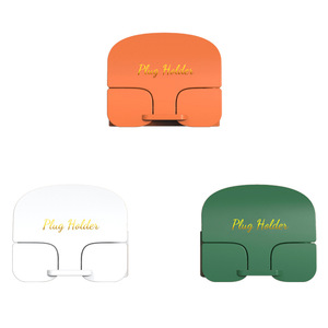 Plug Holder Wall Mount Cord Organizer Plastic Single Hook For Cables Orange Dark Green White - Product Image 5