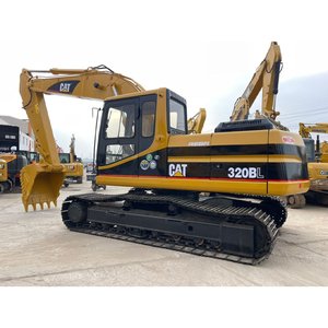 Excavadora de cadenas usada 320BL de 20 toneladas, máquina hidráulica para movimiento de tierras con cucharón de 1.0m y motor de 100kW de alta potencia de excavación. - Product Image 3