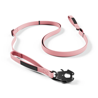 Nouvelle laisse pour chien imperméable en PVC rembourrée, solide, respirante, à libération rapide, avec rubans, lavable à la main, pour toutes les tailles