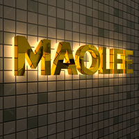 Letrero Luminoso LED 3D para Decoración de Fachada de Tienda, Logotipo Iluminado con Retroiluminación LED, Letras de Canal Acrílicas, Letrero Personalizado para Tienda de Cigarrillos
