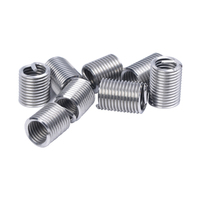 M2 M5 M6 M8 M10 Wire Thread Insert Internally Threaded Fasteners 304 Stainless Steel Thread Sheath Screw Sleeve