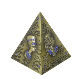 Hot Selling <strong>Egyptian</strong> Pyramids Metal Crafts Die Cut Logo and Angel Theme Creative <strong>Home</strong> <strong>Decoration</strong> and Travel Souvenirs - Product Image 5