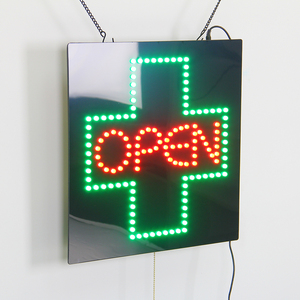 16*16 "ไฟ LED สว่างพิเศษ<span class=keywords><strong>เปิด</strong></span>ในร่มสัญลักษณ์กระพริบโฆษณา<span class=keywords><strong>ร้าน</strong></span>ขายยาร้านขายยาป้าย - Product Image 3