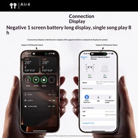 Écouteurs sans fil 2026Air4 Huaqiangbei, conception intra-auriculaire, longue autonomie, son haute fidélité, suppression du bruit confortable