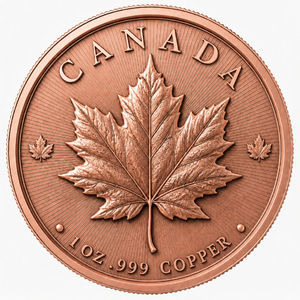1 Oz Puur .999 Fijn Koper Verguld Modern Canada Thema Gekleurde Verzamelmunt Souvenir Medaille Hobby Collectie Cadeau - Product Image 2