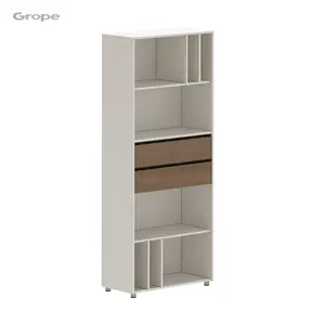 Factory Price Office Wood Vertical File Cabinet With Drawing Filing Cabinet